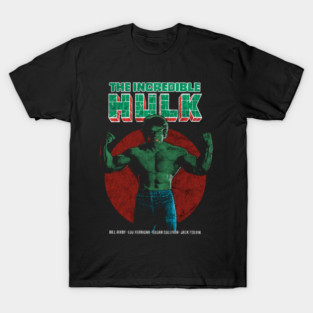 Hulk, DISTRESSED, Bruce Banner, Lou Ferrigno T-Shirt