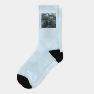 Pirates Cubes ice Sea Socks