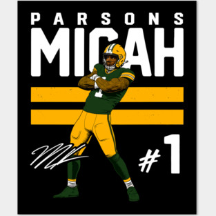 Micah Parsons Packers Posters and Art