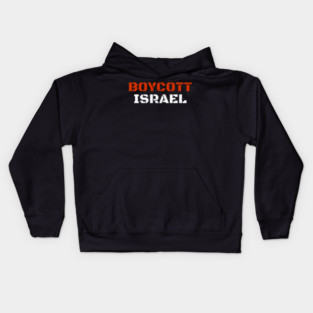 Boycott-Israel Kids Hoodie