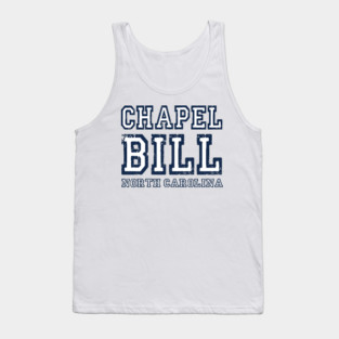 CHAPEL BILL NORTH CAROLINA Tank Top