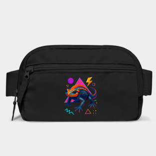Retro Neon Chinese Emperor Newt Bag