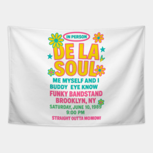 de la soul // retro Tapestry