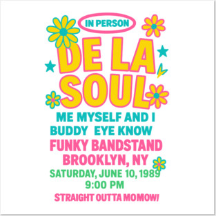 de la soul // retro Posters and Art