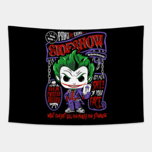 The Clown Prince of Crime What Doesn't Kill You Makes You Stranger Tapestry