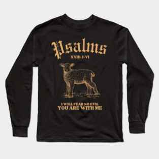 Psalm 23 1 Long Sleeve T-Shirt