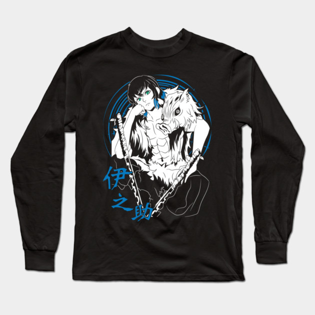 Inosuke Hashibira | Kimetsu no Yaiba Long Sleeve T-Shirt by Otaku Vibes