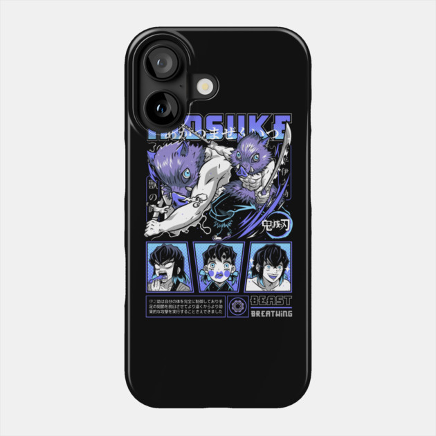 Kimetsu no Yaiba - Inosuke Hashibira Phone Case by Otaku Vibes
