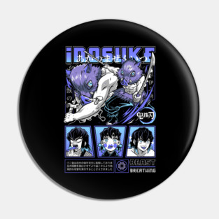Kimetsu no Yaiba - Inosuke Hashibira Pin