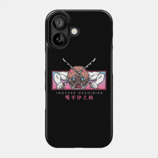 Demon Slayer Inosuke Beast Breathing Pose Phone Case