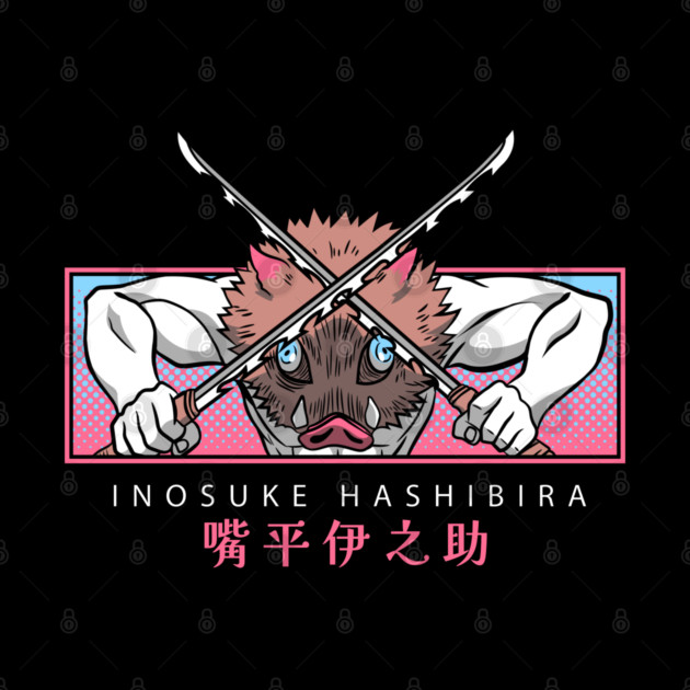 Demon Slayer Inosuke Beast Breathing Pose by Otaku Vibes