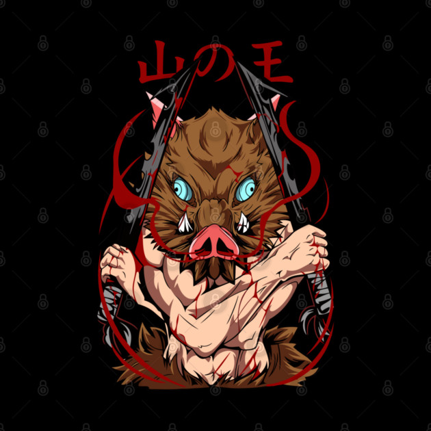 Demon Slayer Inosuke Dual Blade Fury by Otaku Vibes