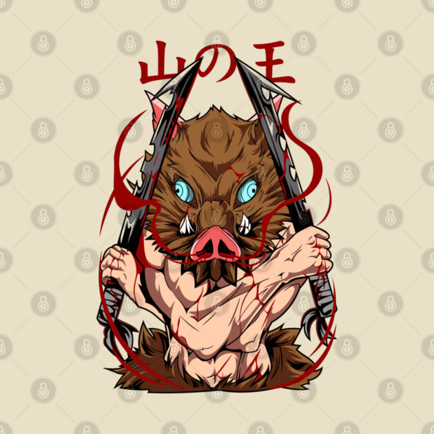 Demon Slayer Inosuke Dual Blade Fury by Otaku Vibes