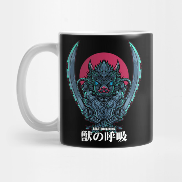 Demon Slayer Inosuke Boar Head Power by Otaku Vibes