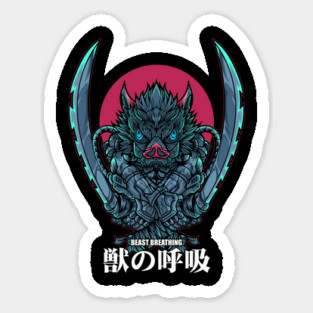 Demon Slayer Inosuke Boar Head Power Magnet