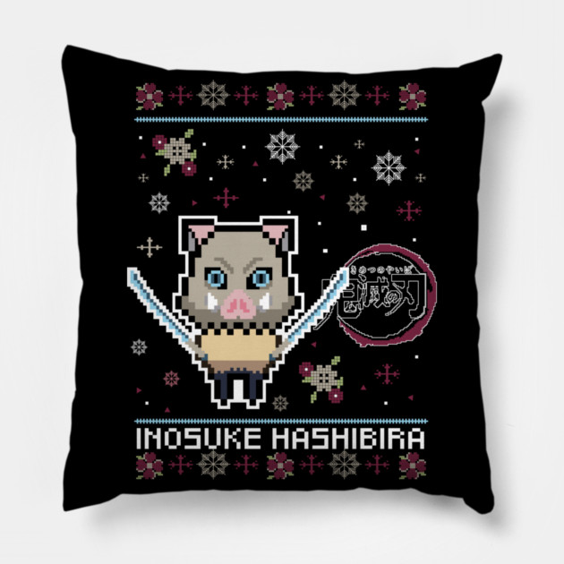 Chibi Inosuke - Demon Slayer Pillow by Otaku Vibes