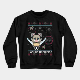 Chibi Inosuke - Demon Slayer Crewneck Sweatshirt