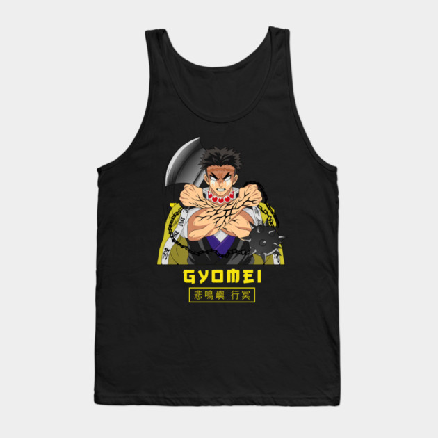 Gyomei Himejima | Kimetsu no Yaiba Tank Top by Otaku Vibes