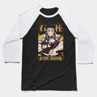 Demon Slayer Gyomei Stone Hashira Art Baseball T-Shirt