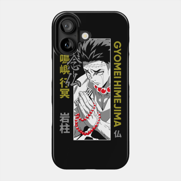 Gyomei Stone Hashira - Demon Slayer Art Phone Case by Otaku Vibes