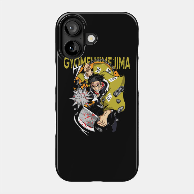 Demon Slayer Gyomei Stone Breathing Aura Phone Case by Otaku Vibes