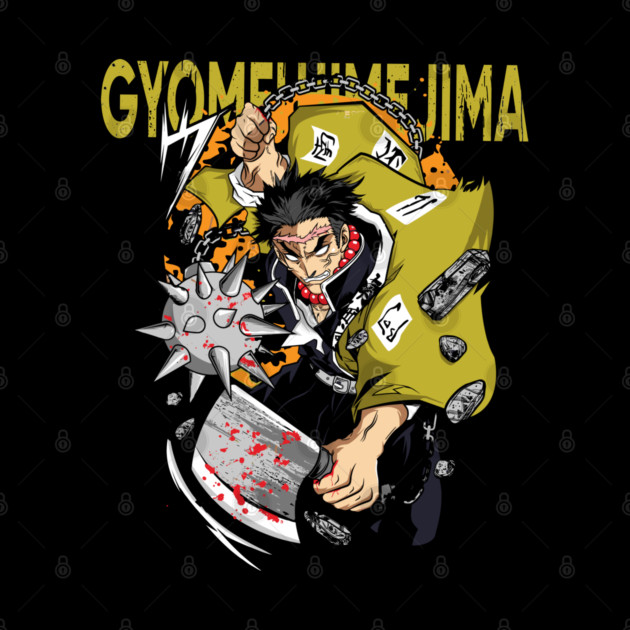 Demon Slayer Gyomei Stone Breathing Aura by Otaku Vibes