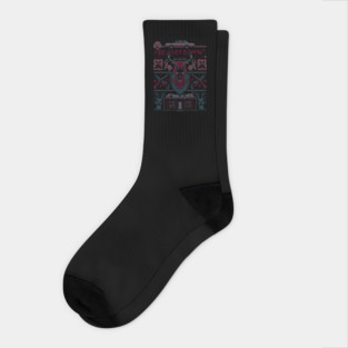 Dead by Dawn Ugly Sweater Socks