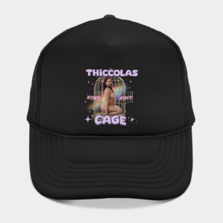 Thiccolas Cage Funny Nicolas Meme Hat