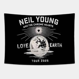 Neil Young Love Earth Tour 2025 Tapestry