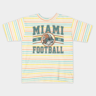 Miami Football Vintage Miami Dolphins M5181 Kids T-Shirt