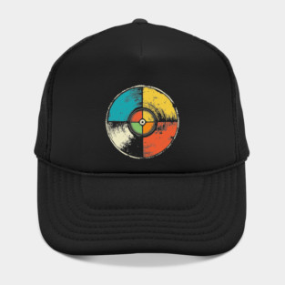 Retro Vinyl Record Pop Art | Music Lover Gift Hat