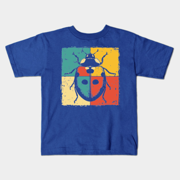 Graphic Ladybug Art | Pop Art Insect for Kids Kids T-Shirt by TuncGK