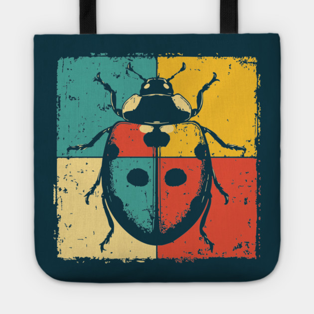 Graphic Ladybug Art | Pop Art Insect for Kids Tote by TuncGK