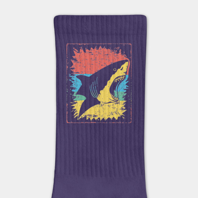 Great White Shark Pop Art | Cool Ocean Predator by TuncGK