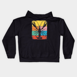 Colorful Mantis Shrimp Pop Art | Ocean Superpower Kids Hoodie