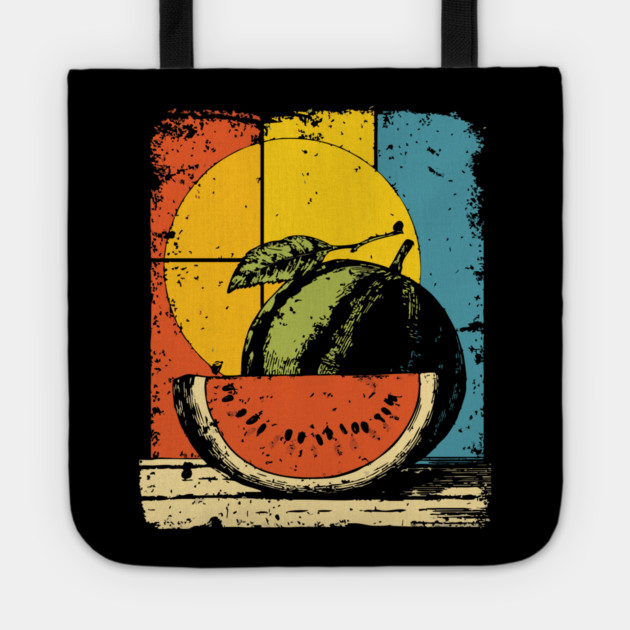Funny Melon Gramophone | Surreal Pop Art for Kids Tote by TuncGK