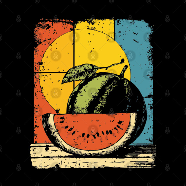 Funny Melon Gramophone | Surreal Pop Art for Kids by TuncGK