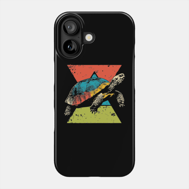Colorful Tortoise Pop Art | Wise and Slow Animal Phone Case by TuncGK