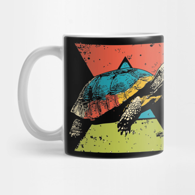 Colorful Tortoise Pop Art | Wise and Slow Animal by TuncGK