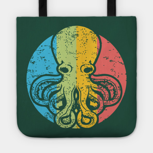 Octopus Leaf Nature Pop Art | Clever Ocean Design Tote by TuncGK