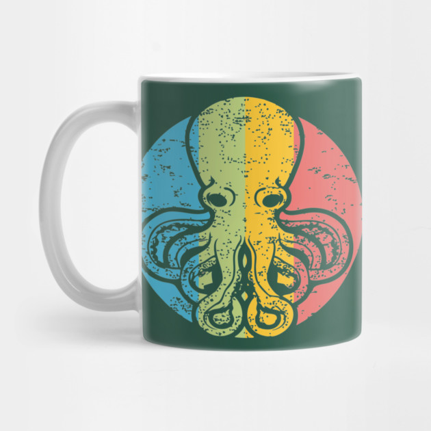 Octopus Leaf Nature Pop Art | Clever Ocean Design by TuncGK