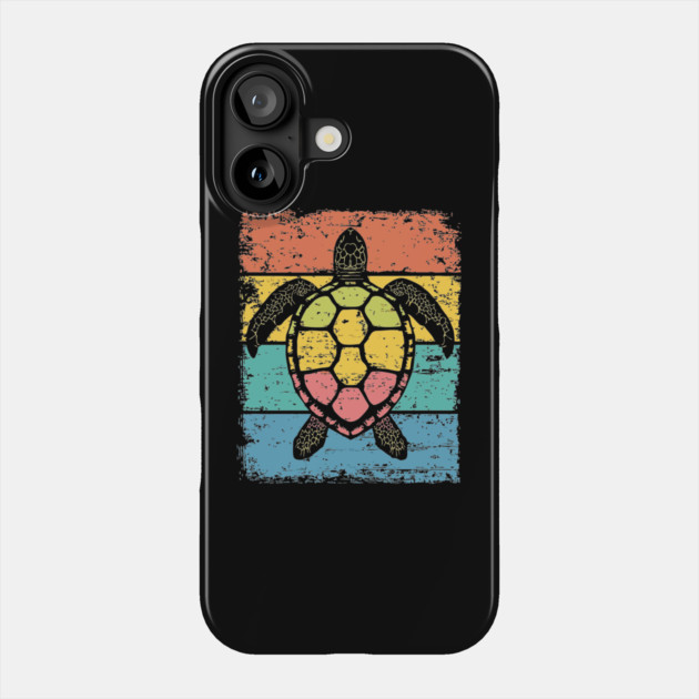 Sea Turtle Pop Art | Colorful Ocean Animal for Kids Phone Case by TuncGK