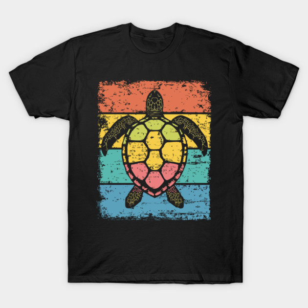 Sea Turtle Pop Art | Colorful Ocean Animal for Kids T-Shirt by TuncGK