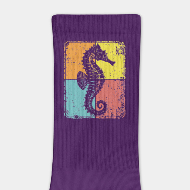 Cute Seahorse Pop Art | Magical Sea Creature by TuncGK