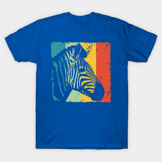 Colorful Zebra Pop Art | Safari Animal Print for Kids T-Shirt by TuncGK