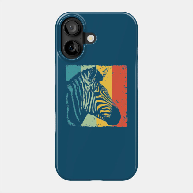 Colorful Zebra Pop Art | Safari Animal Print for Kids Phone Case by TuncGK