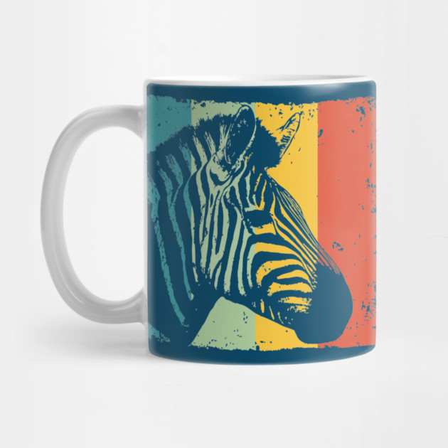 Colorful Zebra Pop Art | Safari Animal Print for Kids by TuncGK