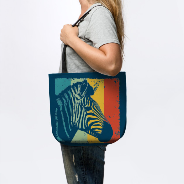 Colorful Zebra Pop Art | Safari Animal Print for Kids by TuncGK