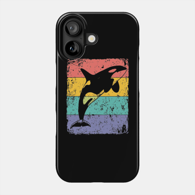 Majestic Orca Pop Art | Killer Whale for Kids Phone Case by TuncGK