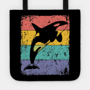 Majestic Orca Pop Art | Killer Whale for Kids Tote